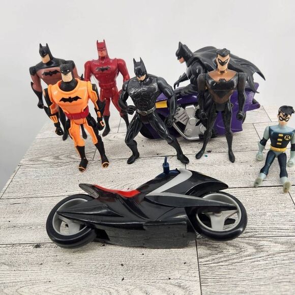 Batman DC Comics Robin Vintage 90's Action Figure Lot - Picture 1 of 15